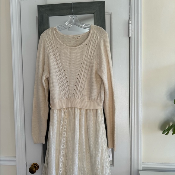 Maison Jules Sweater And Tulle Dress - Picture 15 of 15